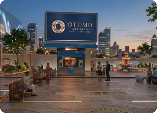 Smart Water ATM Advertising