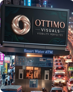 Smart Water ATM Advertising