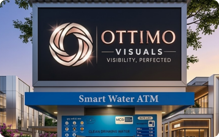 Smart Water ATM Advertising