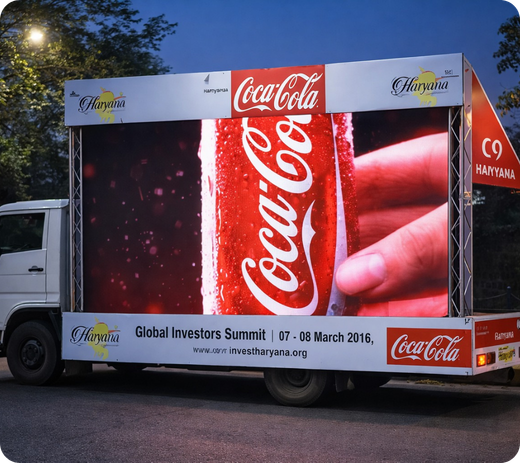 LED Advertising Van